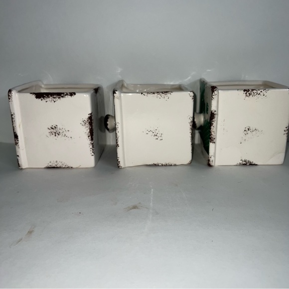 3 Ceramic Drawers Moroccan Style Storage Colorful Designs - Picture 9 of 9